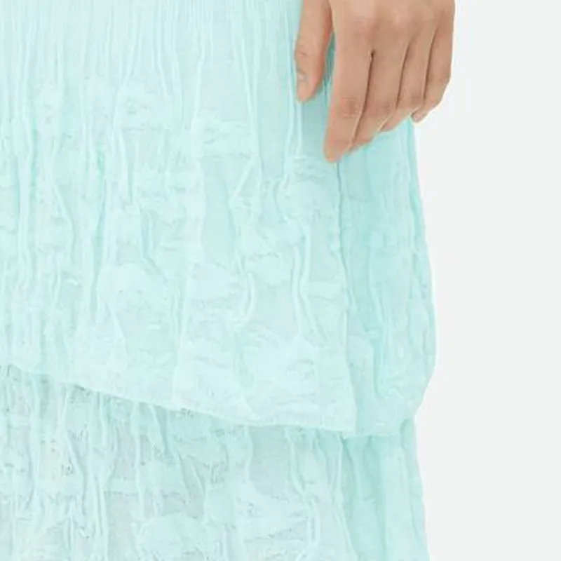 Bottega Veneta Flower Midi Skirt-5