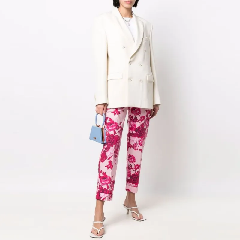 PAROSH Suit Trouser Women's Multicolor-1