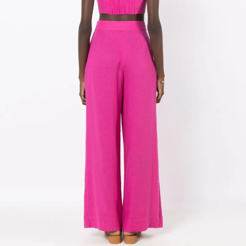 LENNY NIEMEYER L Casual Pants Women's Fuchsia-2