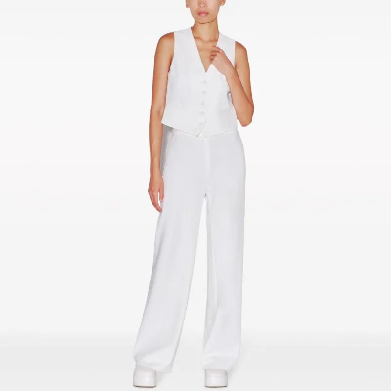Rosetta Getty Bias cut Wide leg Trousers-1