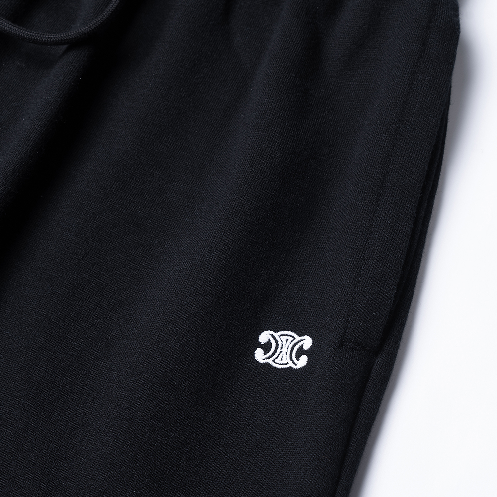 CELINE｜TRAINING PANTS (TRIOMPHE ATHLETIC PANTS IN SATIN CELINE Triomphe Athletic Pants - POIZON