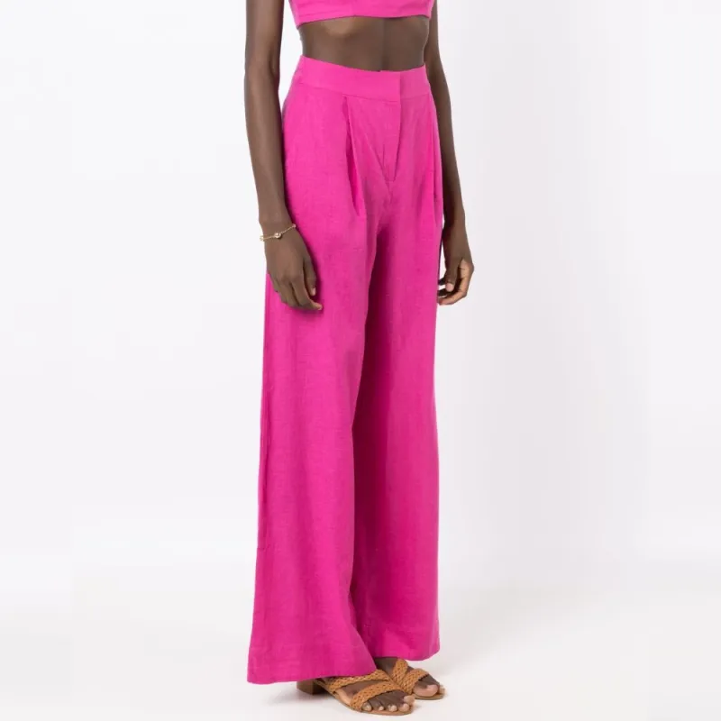 LENNY NIEMEYER L Casual Pants Women's Fuchsia-3