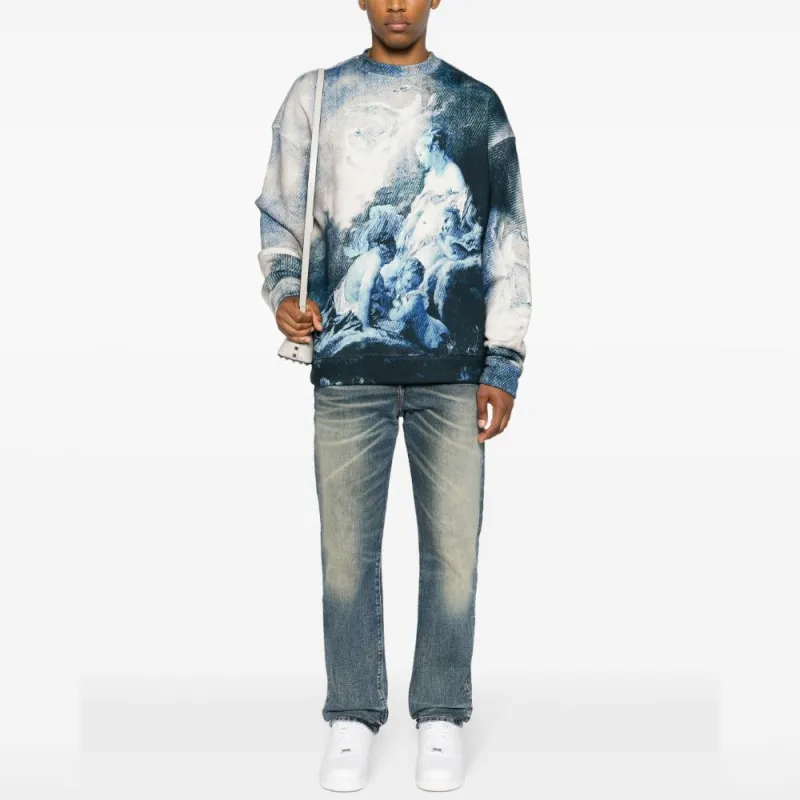 Roberto Cavalli Sweater Men's Blue-2