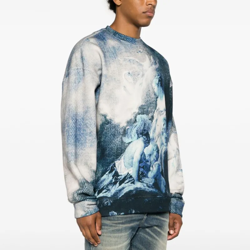 Roberto Cavalli Sweater Men's Blue-3