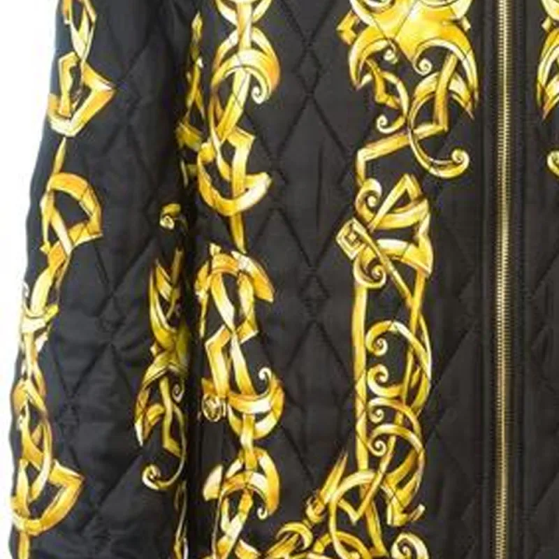 VERSACE Jackets Coats Men's Black Gold-6