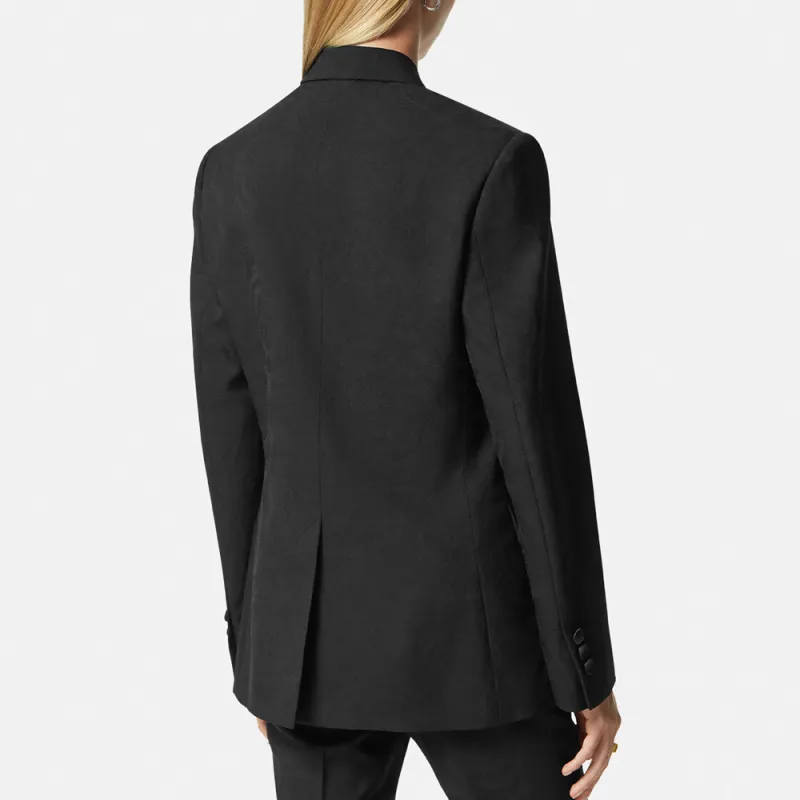VERSACE Business Suits Coats Women's Black-2