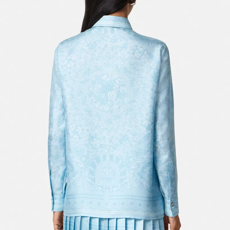VERSACE Barocco Printed Buttoned Shirt-2