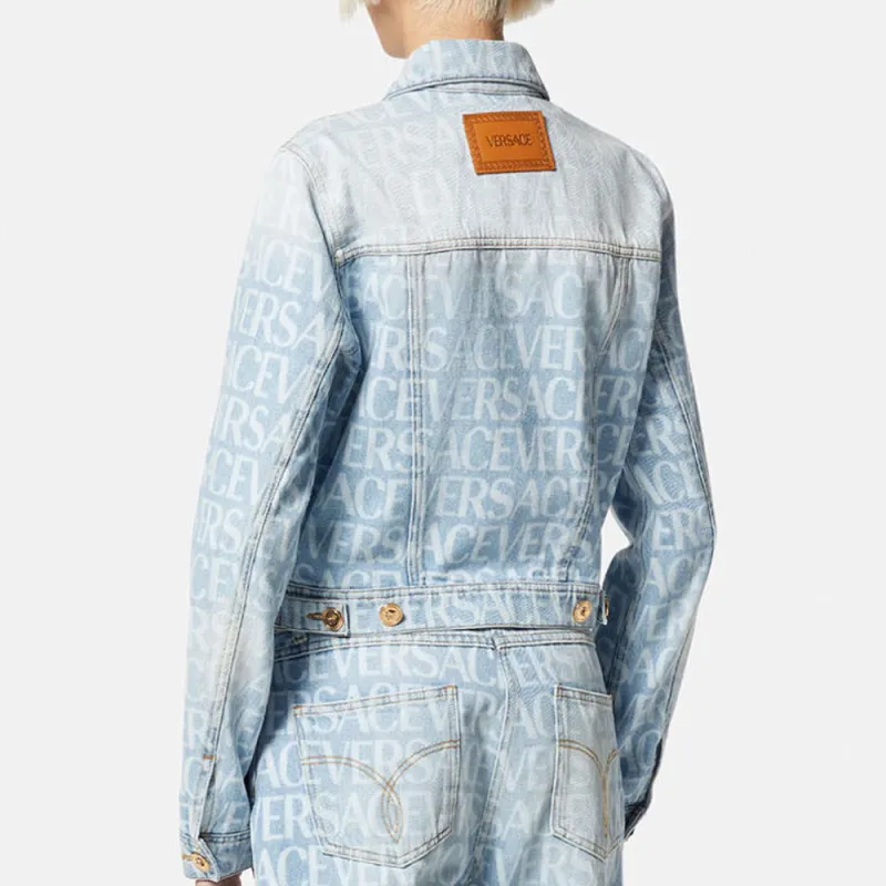 VERSACE Denim Jacket 'Light Blue'-2