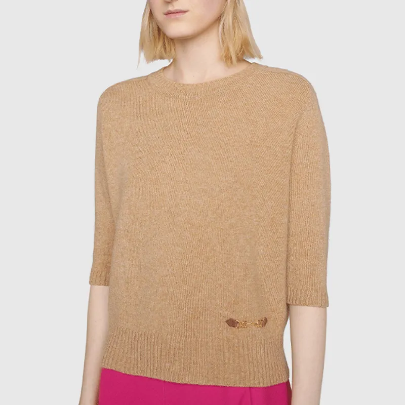GUCCI FW21 Sweater Women's Khaki-5