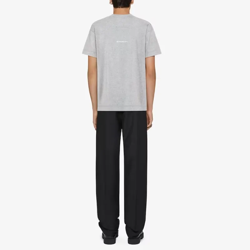 Givenchy 4G Embroidered Crewneck T Shirt-2