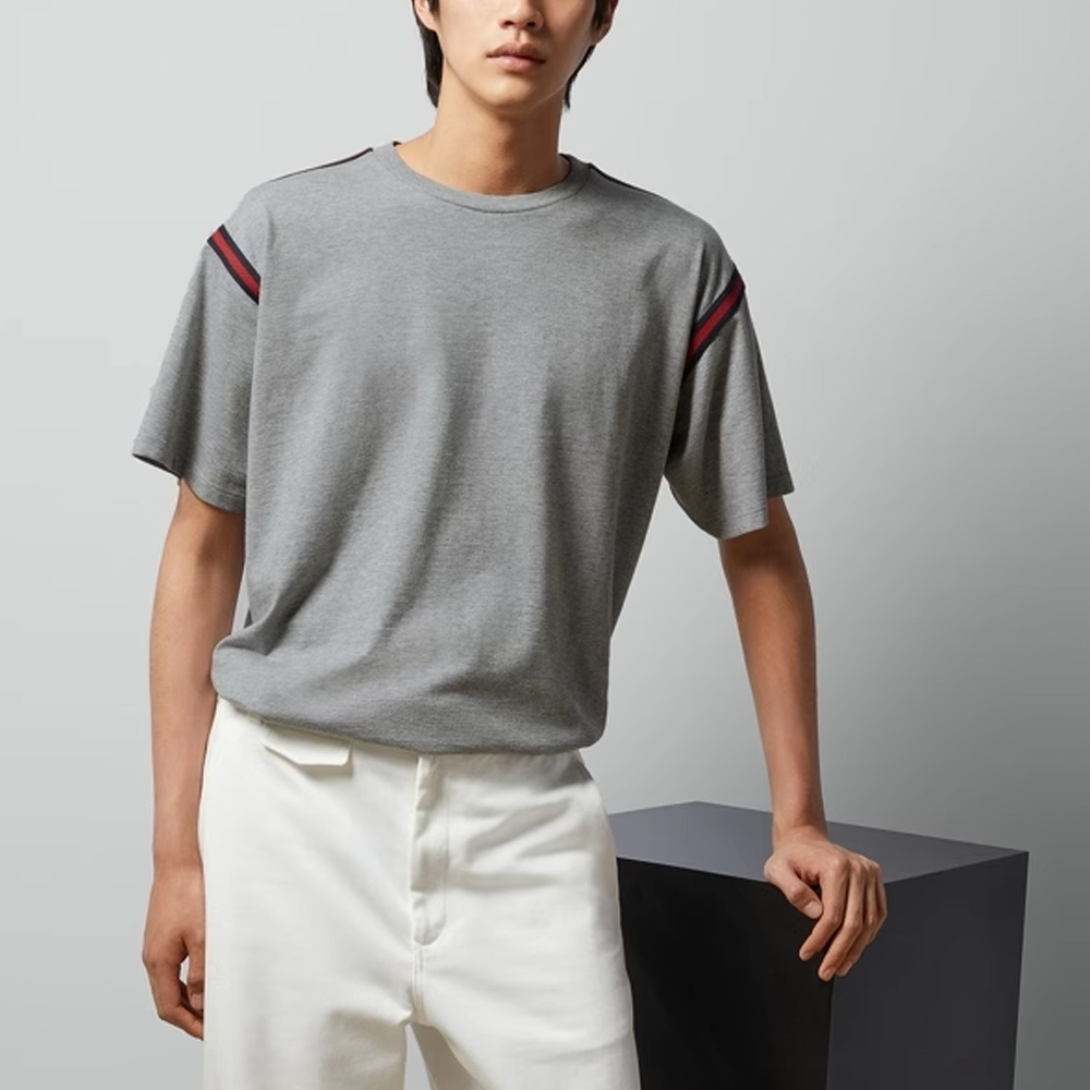 GUCCI T-Shirts Men Gray XS - Cheap Future4kids Jordan Outlet
