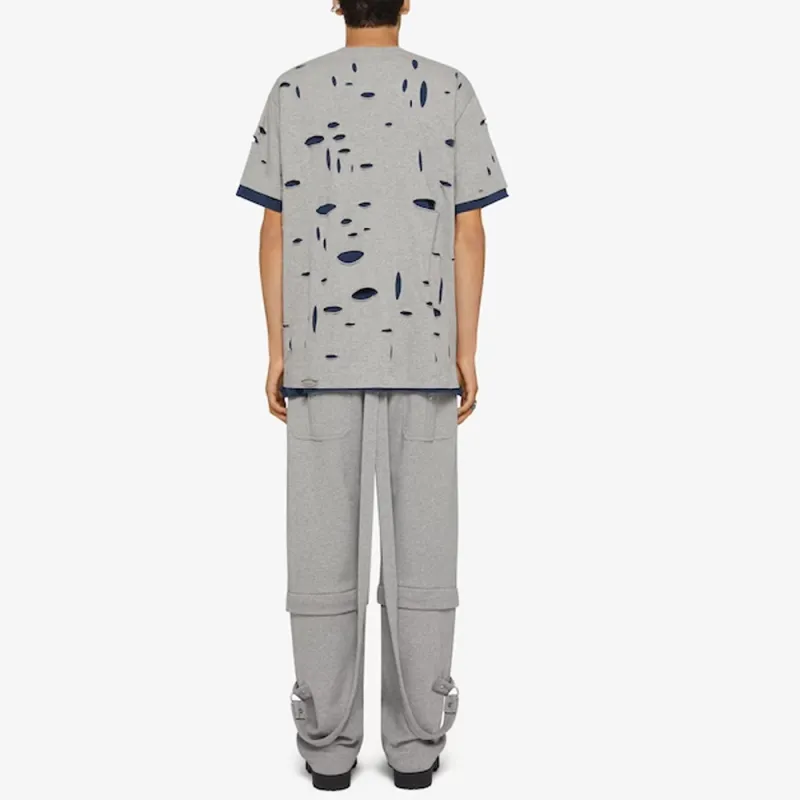 Givenchy Distressed Crewneck T Shirt-2