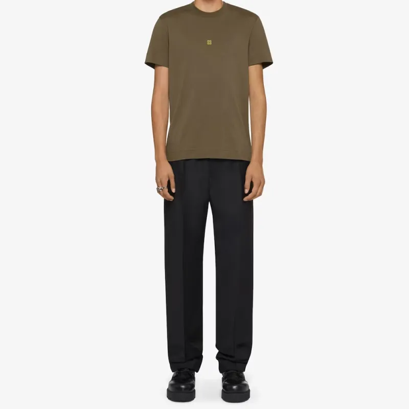 Givenchy 4G Embroidered Crewneck T Shirt-5