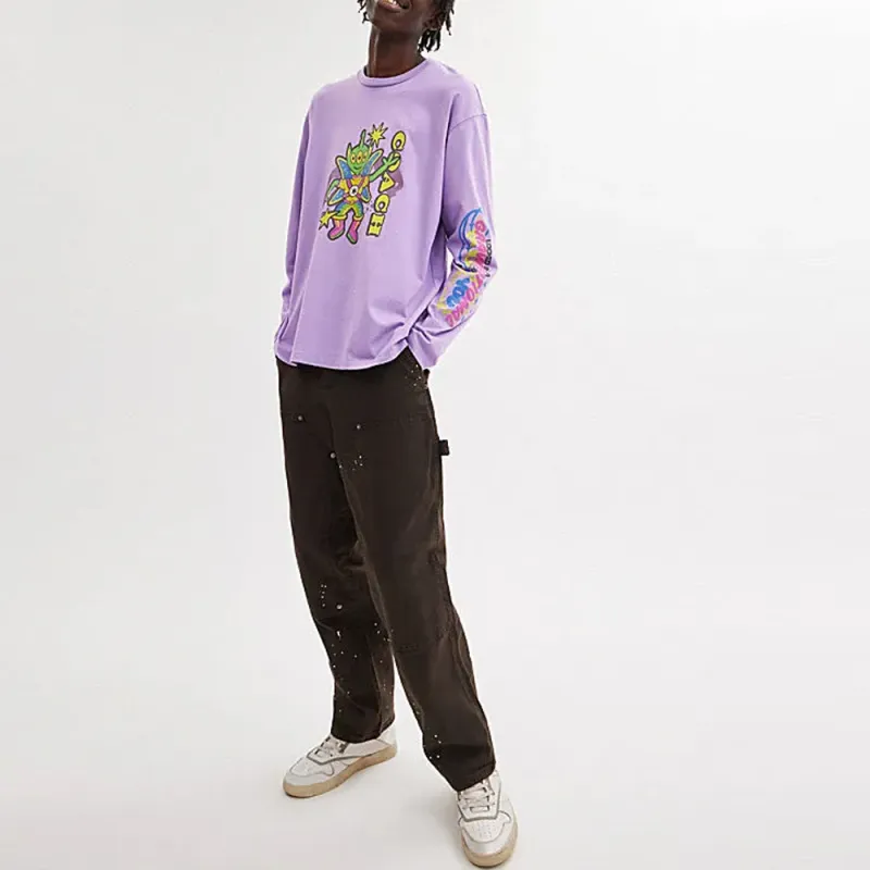 COACH FW23 T Shirt Men's Purple-1