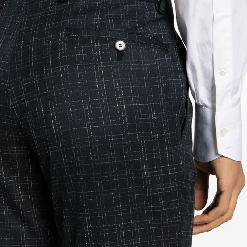 KARL LAGERFELD Clever Checked-print Suit-4