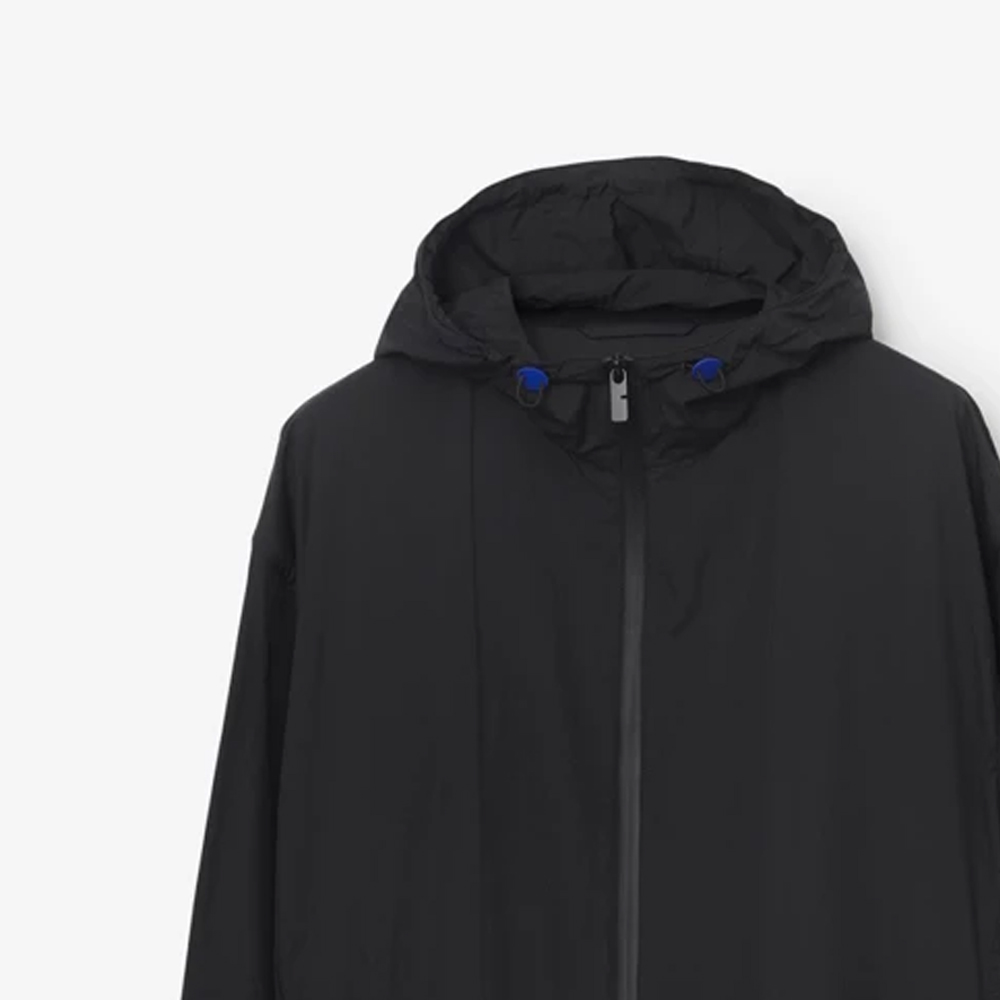 Burberry EKD-Embroidered Hooded Zipped Lightweight Jacket M