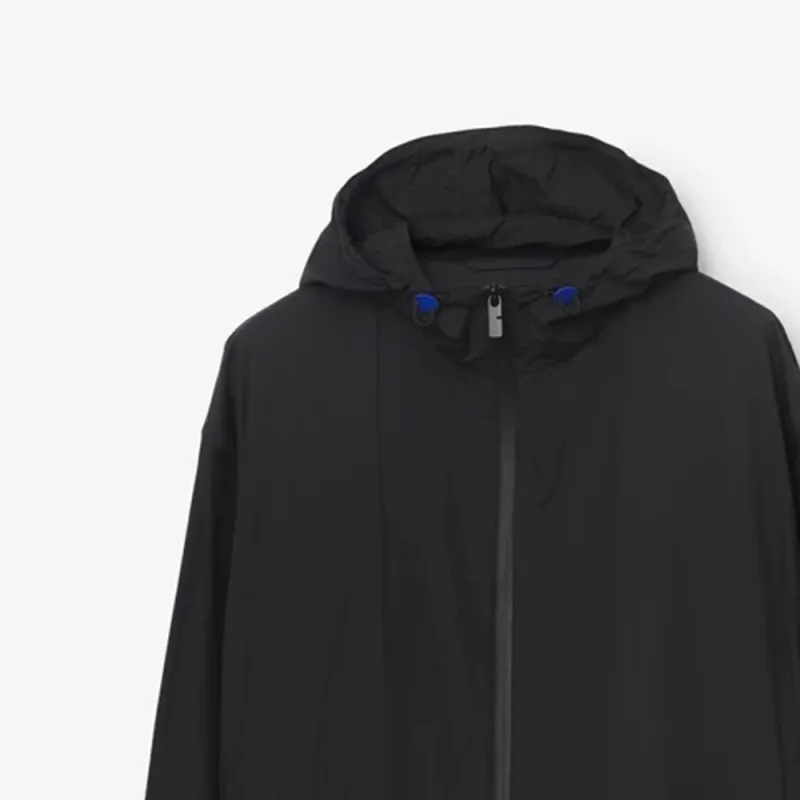 Burberry EKD Embroidered Hooded Zipped Lightweight Jacket-6