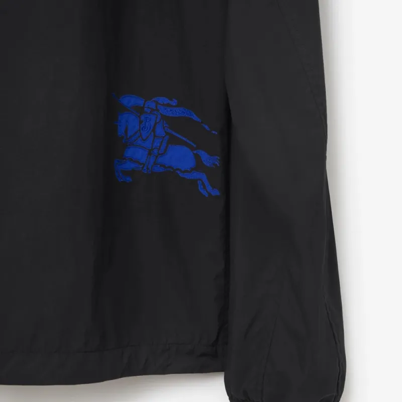 Burberry EKD Embroidered Hooded Zipped Lightweight Jacket-5