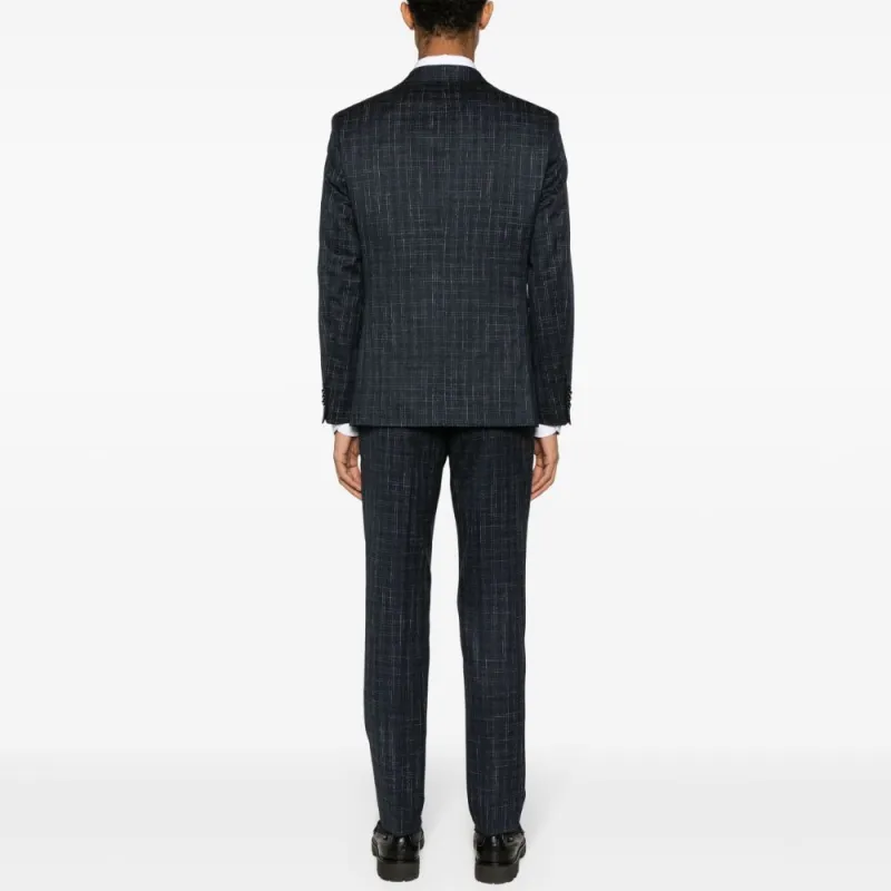 KARL LAGERFELD Clever Checked-print Suit-2