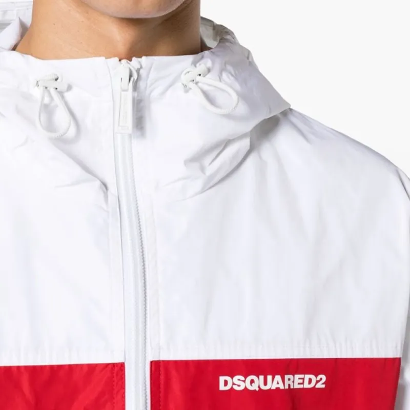 DSQUARED 2 Icon Printed Hooded Jacket-6