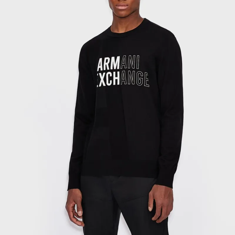 ARMANI EXCHANGEAE Knitwear Men's Black-1