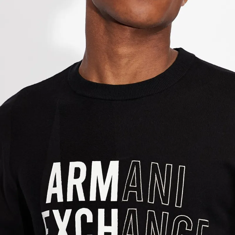 ARMANI EXCHANGEAE Knitwear Men's Black-4