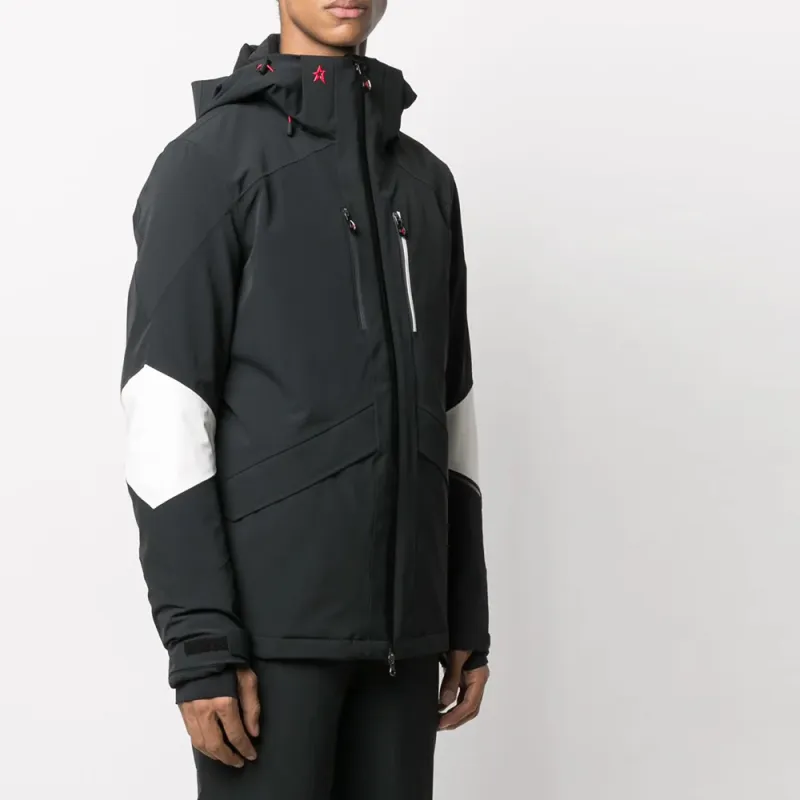 Perfect Moment Colour-block Panelled Hooded Jacket-9