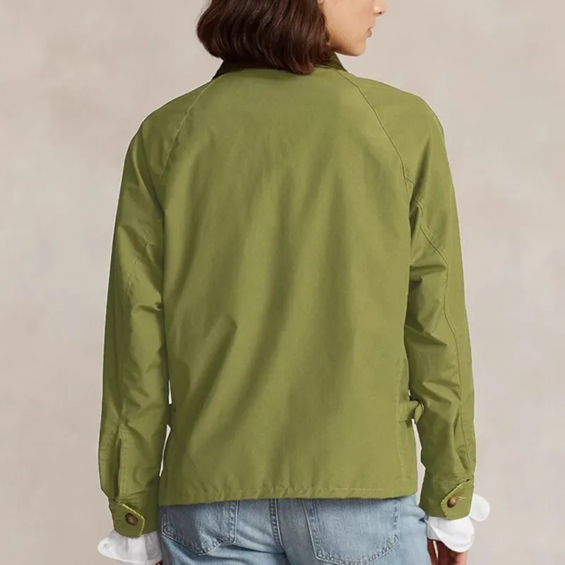 Polo Ralph Lauren SS24 Jackets & Coats Women's Olive Green-3