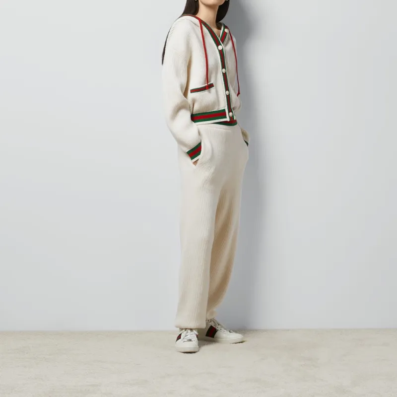 GUCCI FW23 Knitwear Women's Ivory White-3