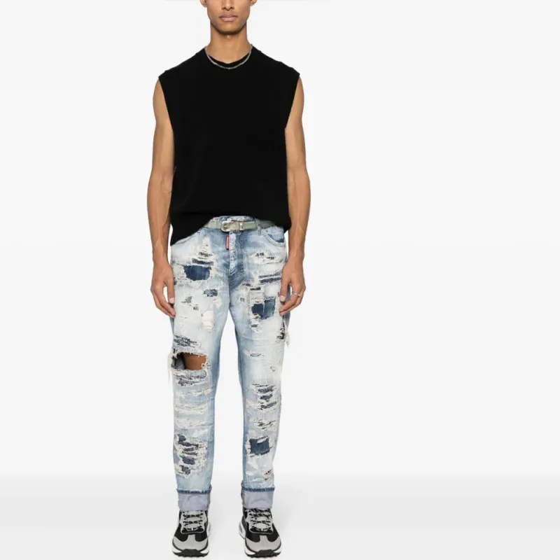 DSQUARED 2 Big Brother Distressed finish Jeans-1