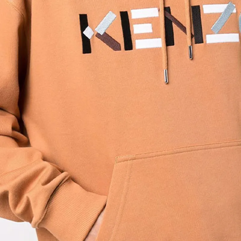 KENZO Sweatshirts Men Orange-5