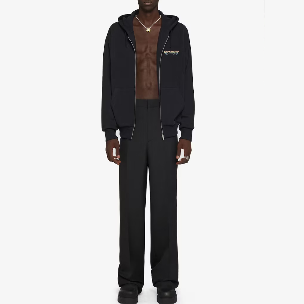 パーカー・フーディ Givenchy Boxy Fit Hoodie With Zip And Pocket Base BOXY FIT HOODIE WITH POCKET BASE for Men - Givenchy sale | Biffi