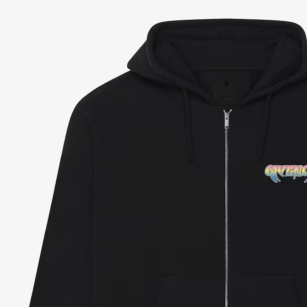 Givenchy Boxy Fit Zip Hoodie - POIZON