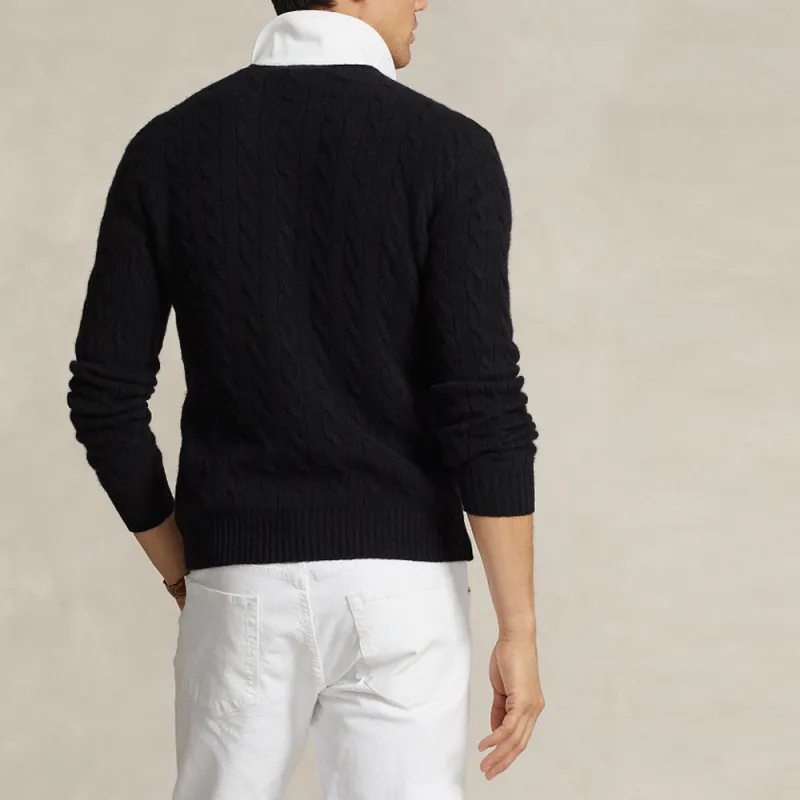 Polo Ralph Lauren SS24 Sweater Men's Black-3