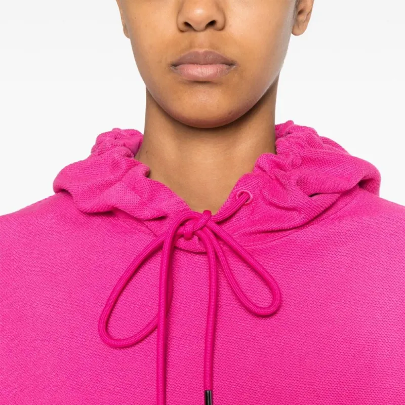 MISSONI Embroidered-logo Cropped Hoodie-4