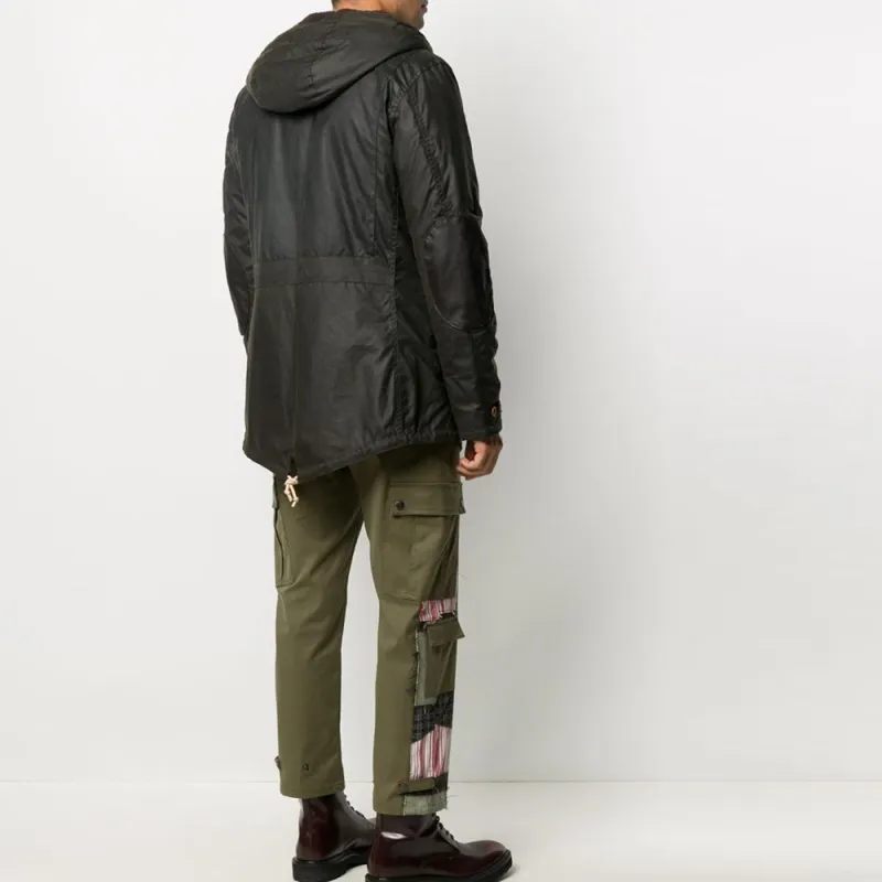 BARBOUR Game Waxed Parka-3