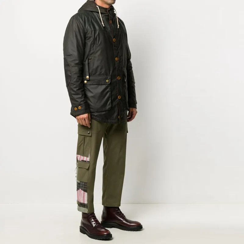 BARBOUR Game Waxed Parka-4