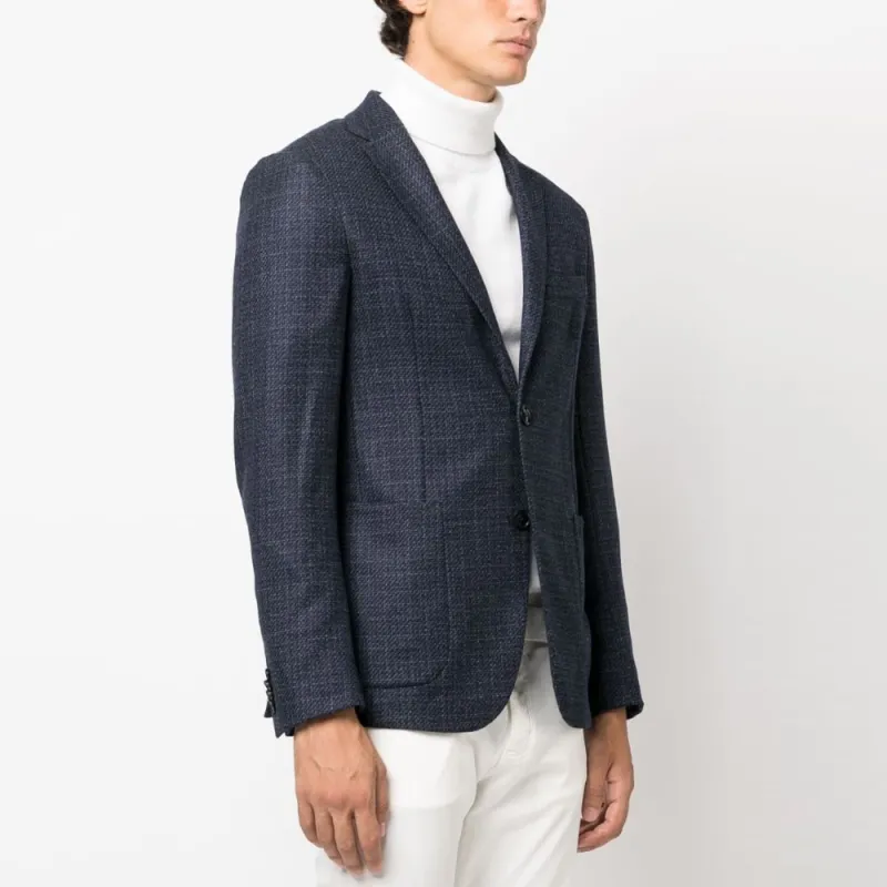 Ermenegildo Zegna Single breasted Wool Blazer-2