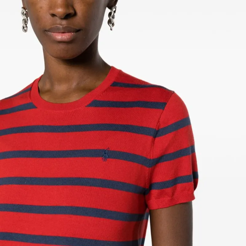 Polo Ralph Lauren Polo Pony embroidered Striped T shirt-4
