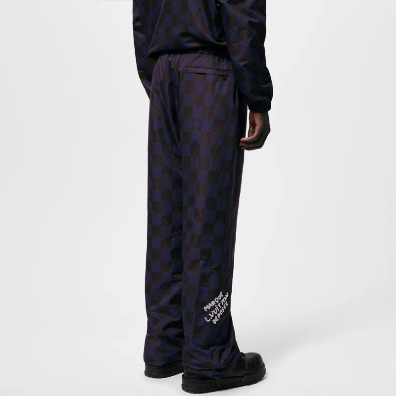 LOUIS VUITTON Damier Pop Nylon Travel Pants-3