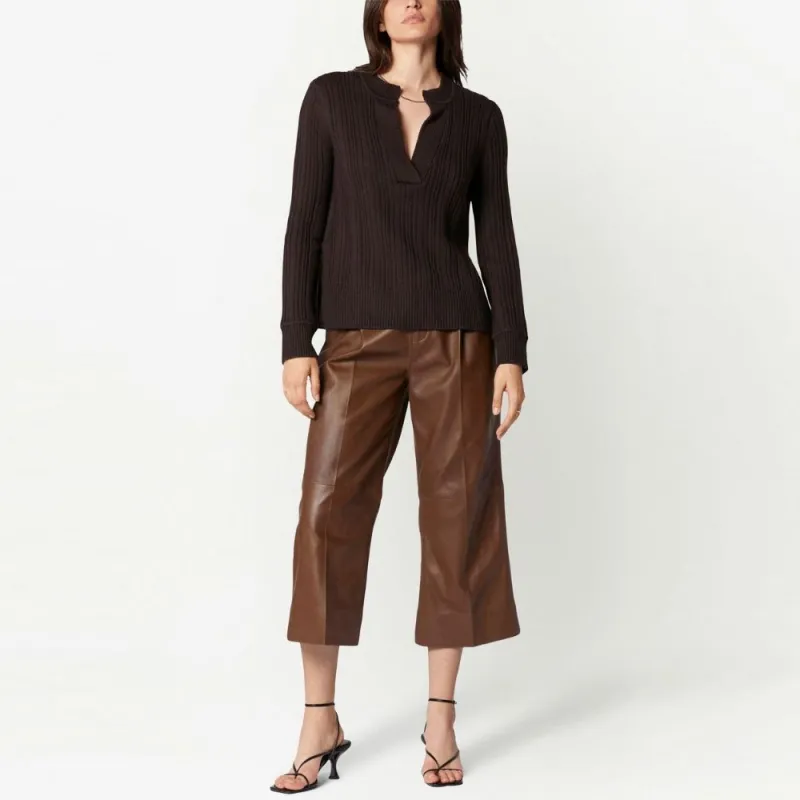 EQUIPMENT Sweater Women's Coffee-1