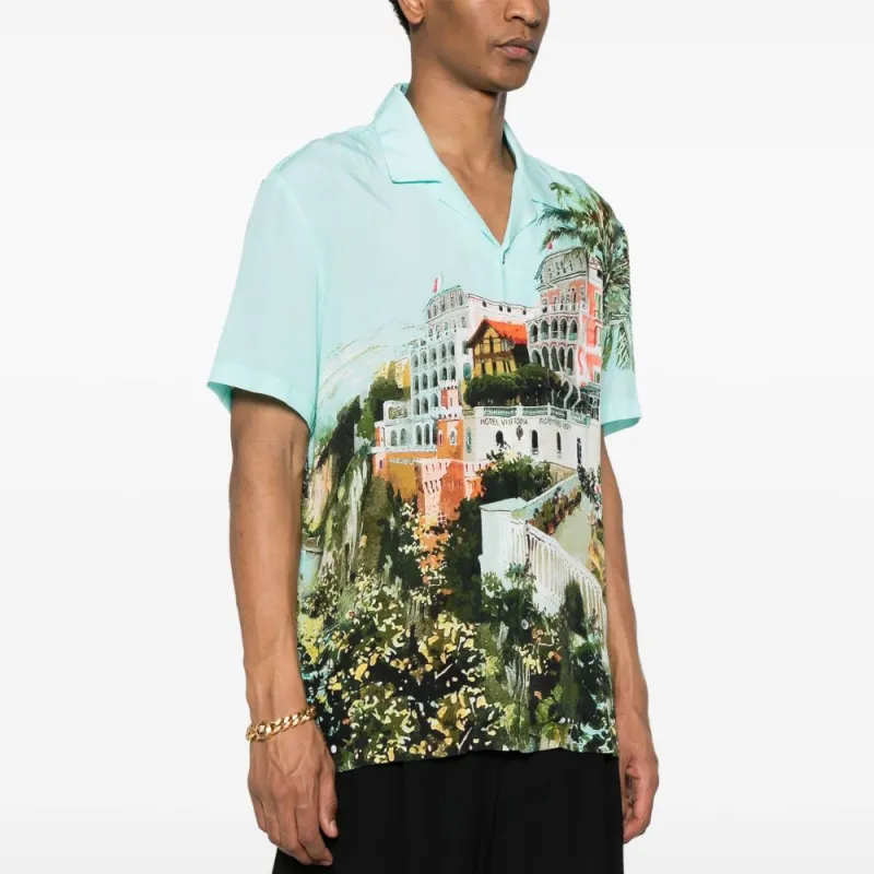 Camilla Shirts Men Blue-1