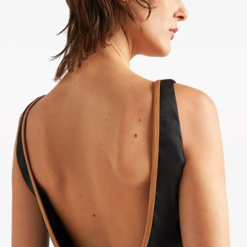 PRADA Round Neck Sleeveless Dress-4