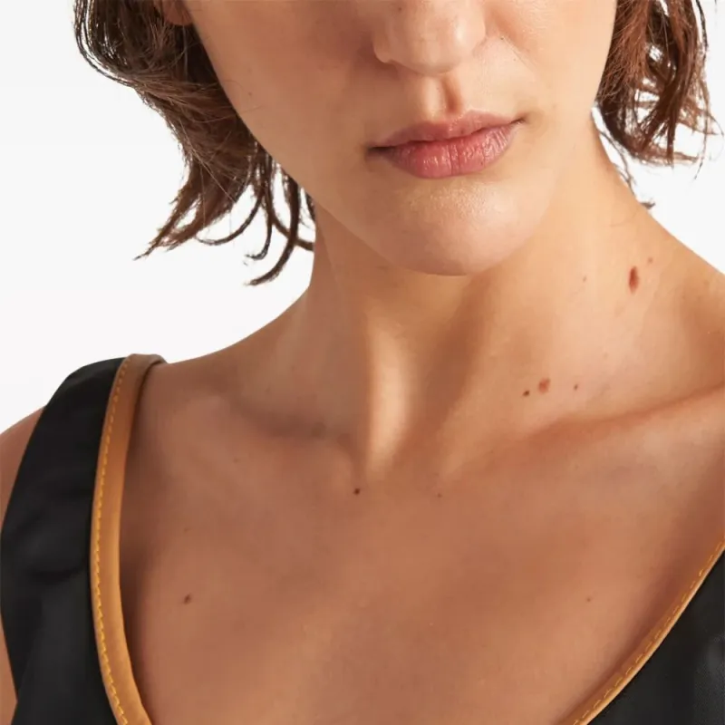 PRADA Round Neck Sleeveless Dress-3