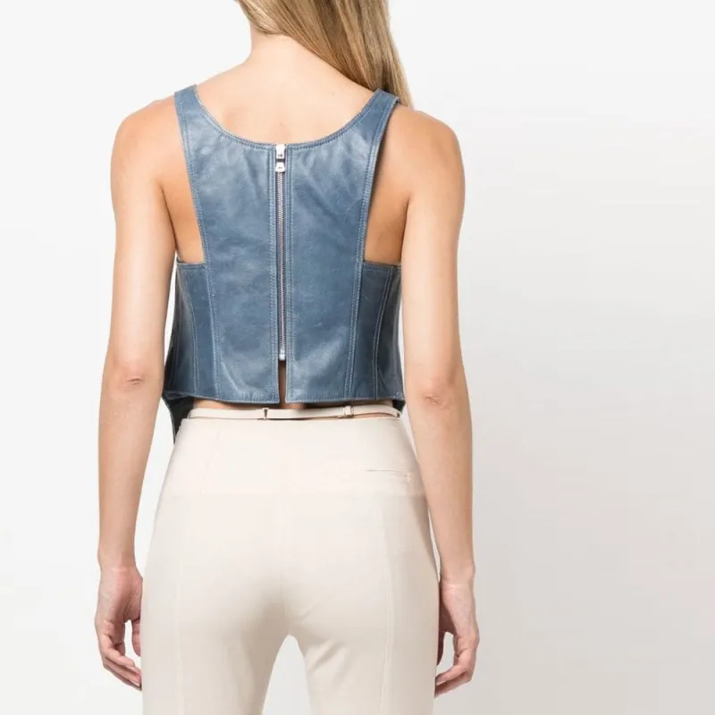 MANOKHI Camisole Women's Light Blue-2