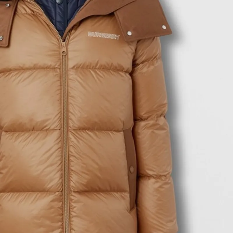 Burberry FW22 Down Jacket Women's Soft Brown-4