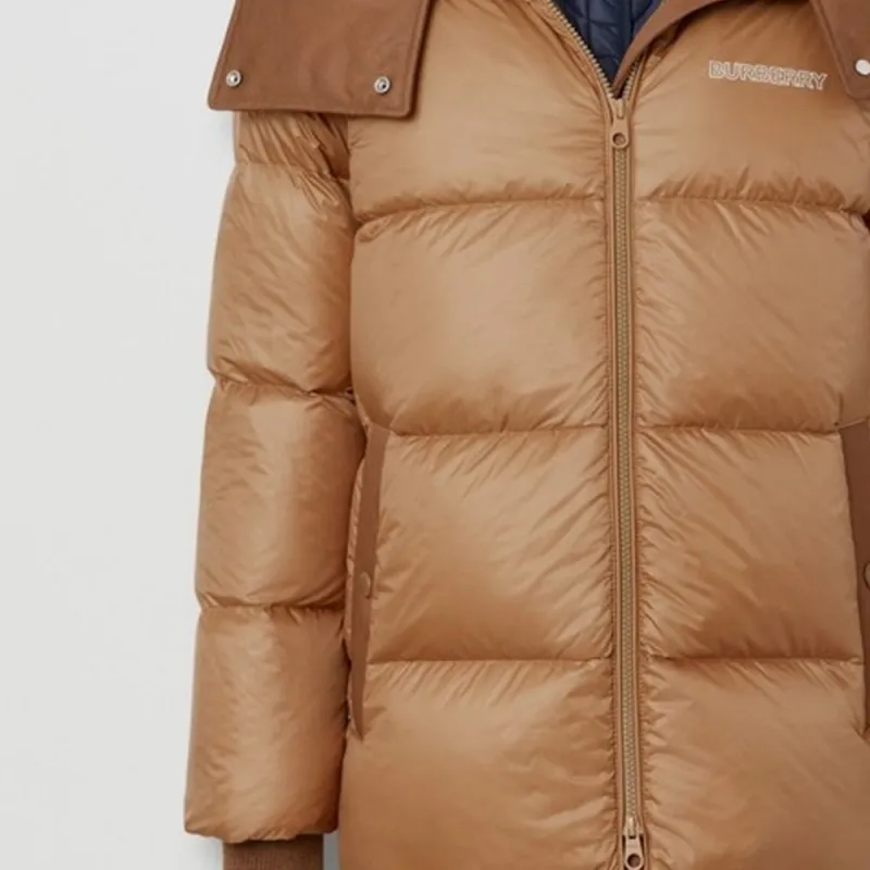 Burberry FW22 Down Jacket Women's Soft Brown-3