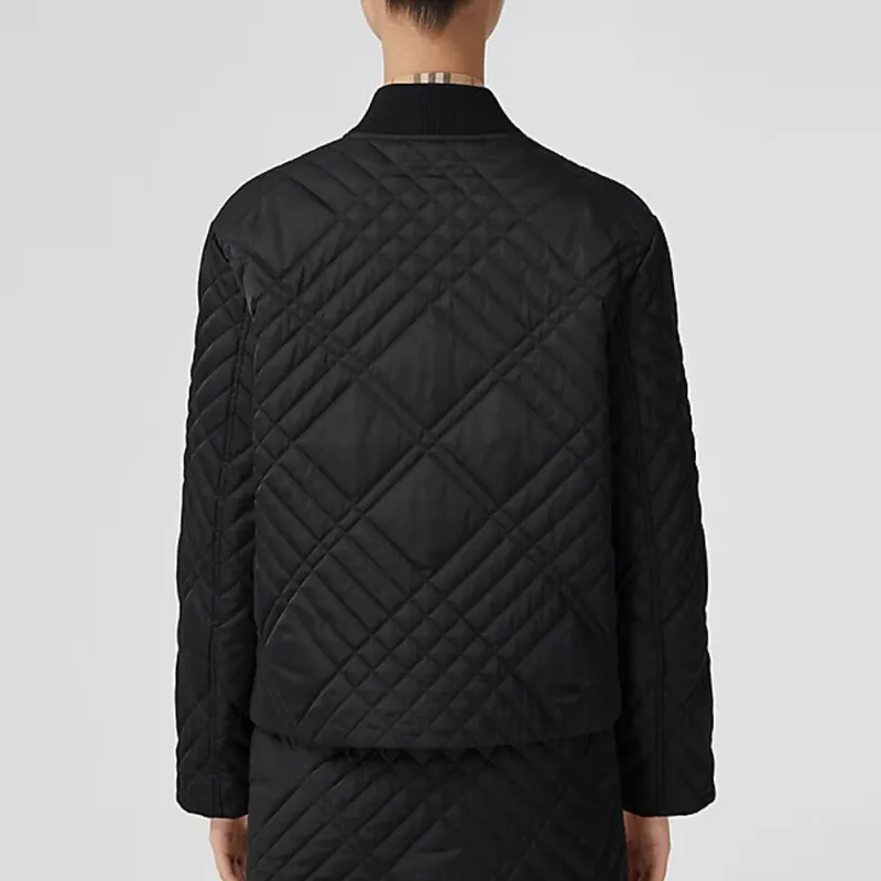 Burberry Puffer Jacket Women's Black-2