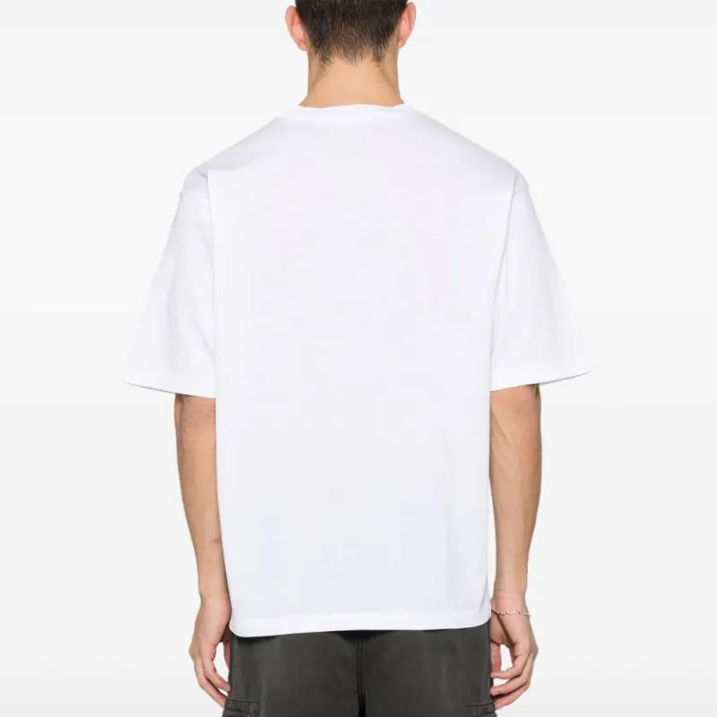 DSQUARED 2 Icon Printed Cropped T Shirt-3