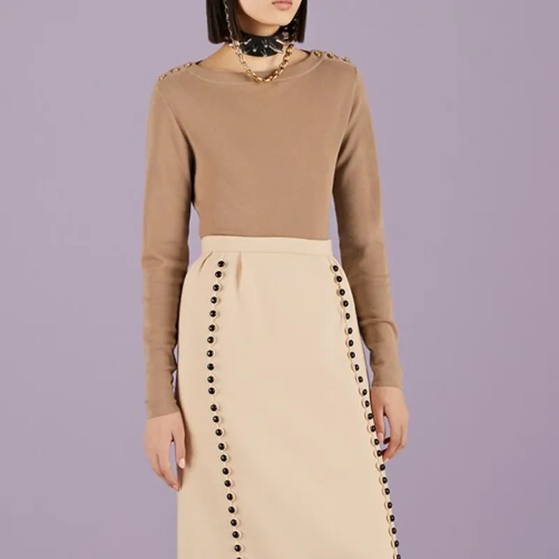 GUCCI Cashmere Long sleeve Top-3
